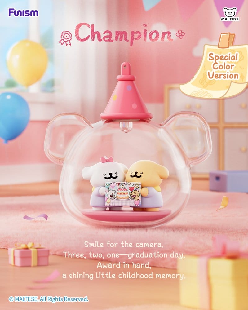 Maltese Childhood Days Series Mini Figure Blind Box Display (8)