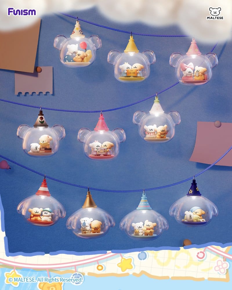 Maltese Childhood Days Series Mini Figure Blind Box Display (8)