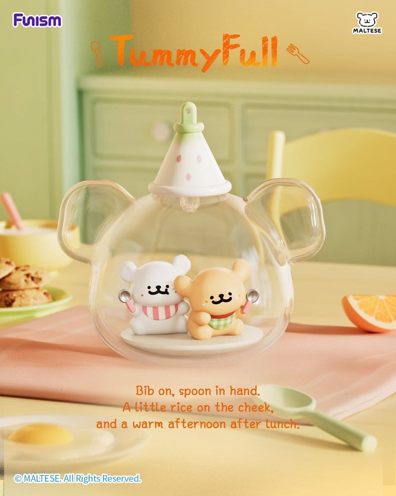 Maltese Childhood Days Series Mini Figure Blind Box Display (8)