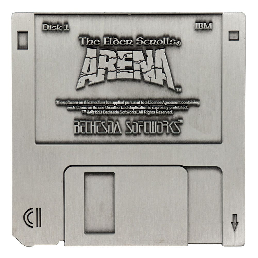 The Elder Scrolls Arena Floppy Disk Limited Edition Replica