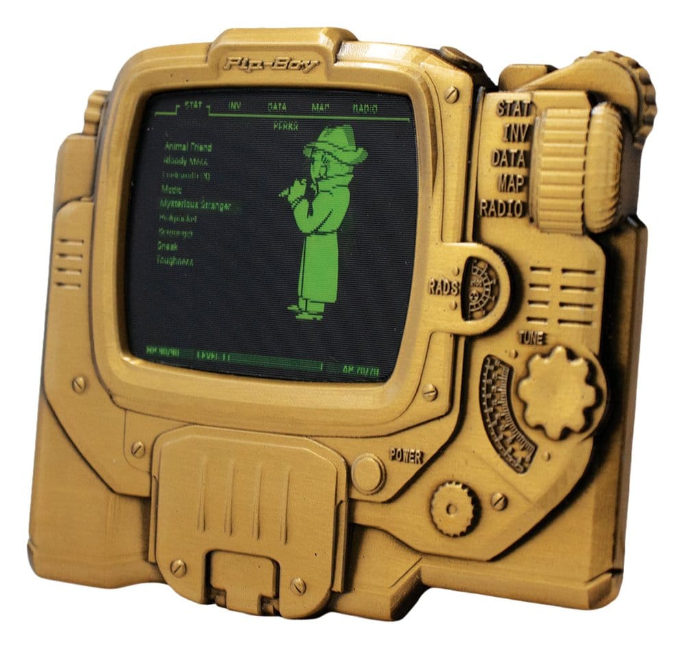 Fallout Ingot Pip-Boy Limited Edition Lenticular Mysterious Stranger Variant