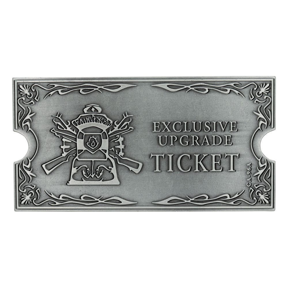 Resident Evil 4 Metal Exclusive Upgrade Ticket 1/1 Replica