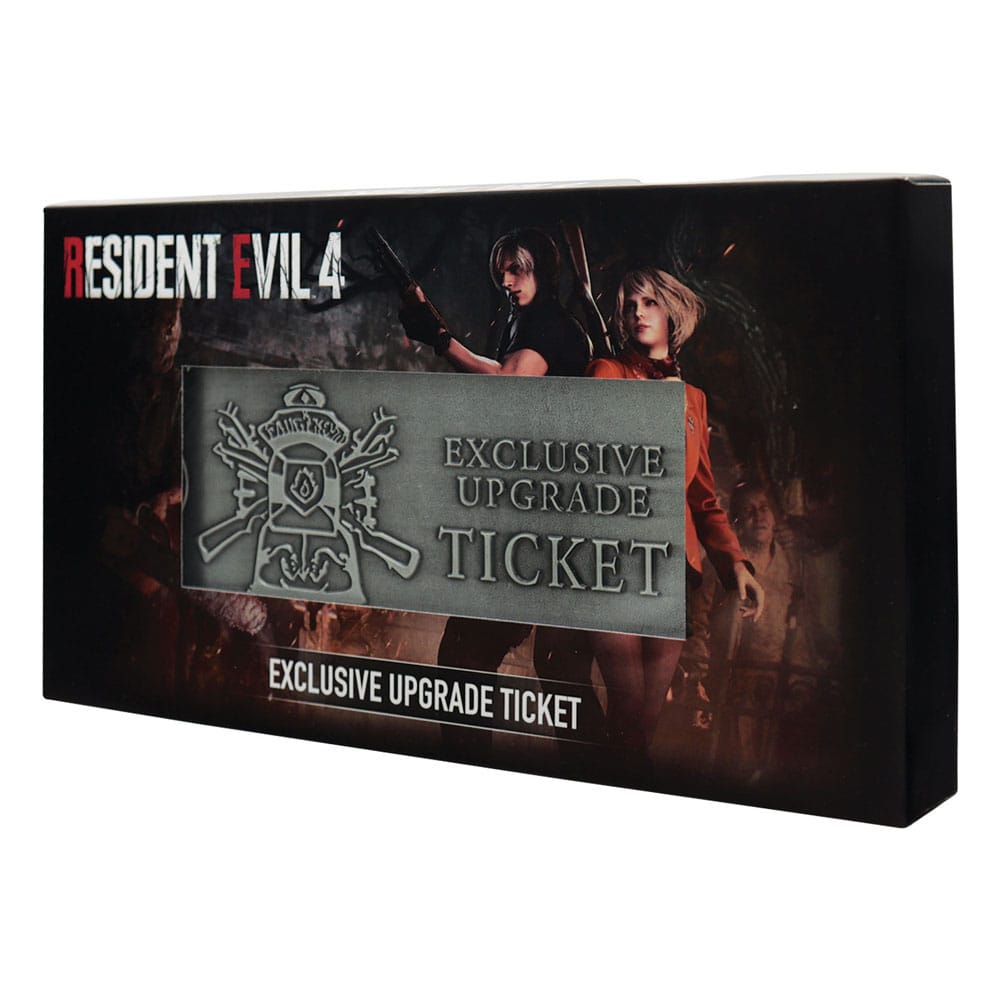 Resident Evil 4 Metal Exclusive Upgrade Ticket 1/1 Replica