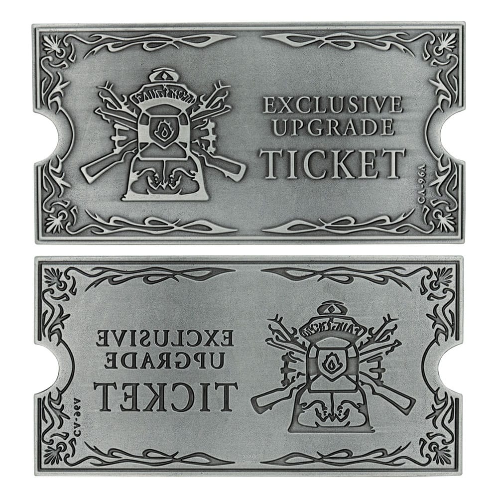 Resident Evil 4 Metal Exclusive Upgrade Ticket 1/1 Replica