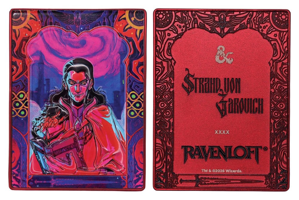 Dungeons & Dragons Ingot Set of Three Ravenloft Darklord Ingots Limited Edition