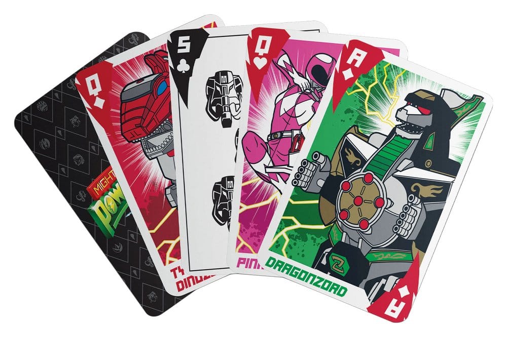 Power Rangers Playing Cards Display (12)