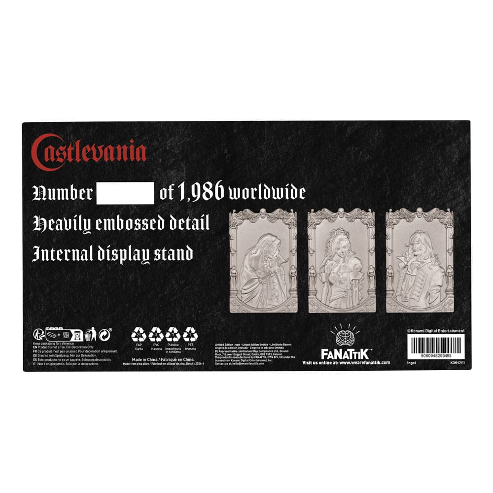 Castlevania Ingot Limited Edition Set