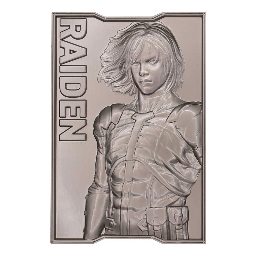 Metal Gear Solid 2 Raiden Limited Edition Ingot