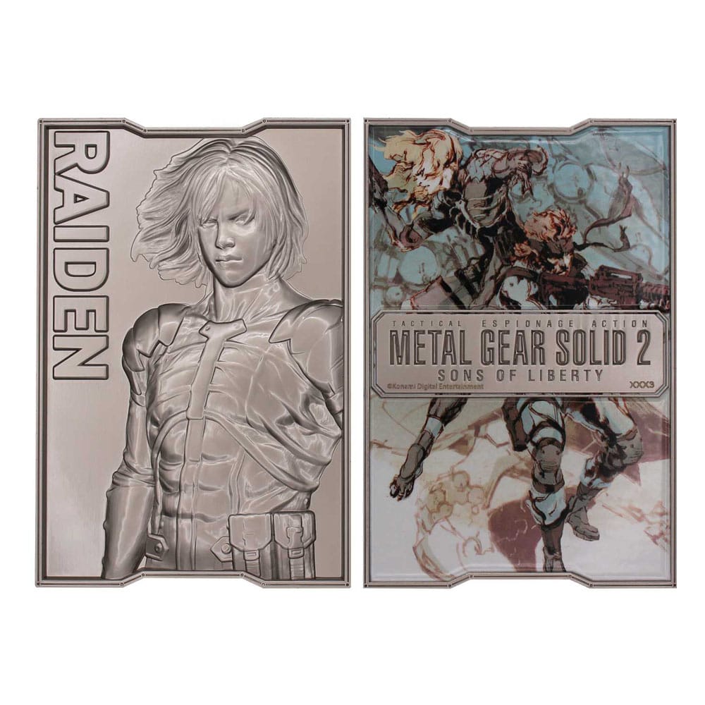 Metal Gear Solid 2 Raiden Limited Edition Ingot