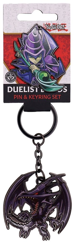 Yu-Gi-Oh! Pin Badge & Keyring Set