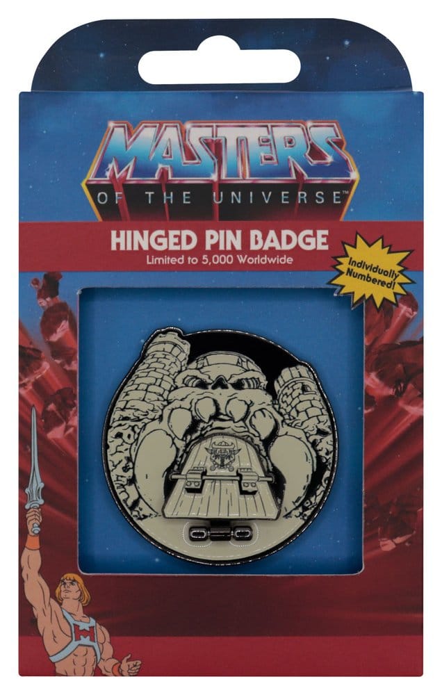 Masters of the Universe Pin Badge Hinged Castle Grayskull Limited Edition