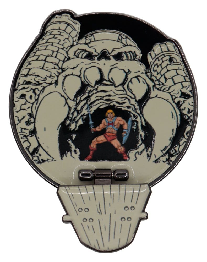 Masters of the Universe Pin Badge Hinged Castle Grayskull Limited Edition