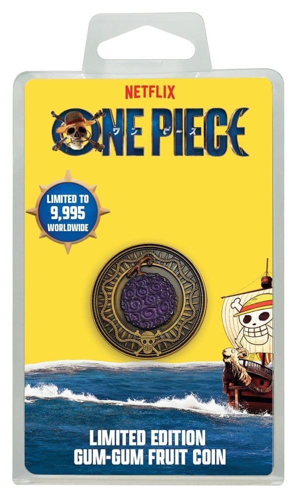One Piece Collectable Coin Gum Gum Coin Limited Edition 4 cm