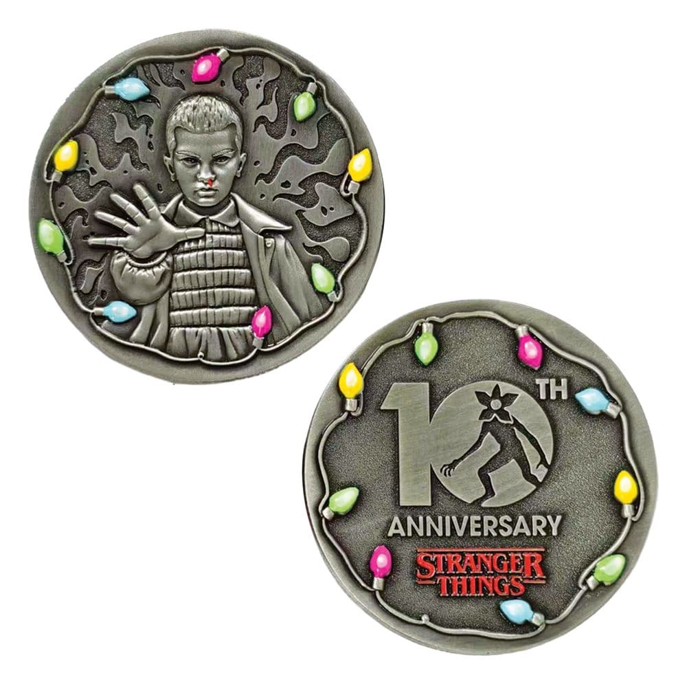 Stranger Things Collectable Coin 10th Anniversary Eleven Limited Edition