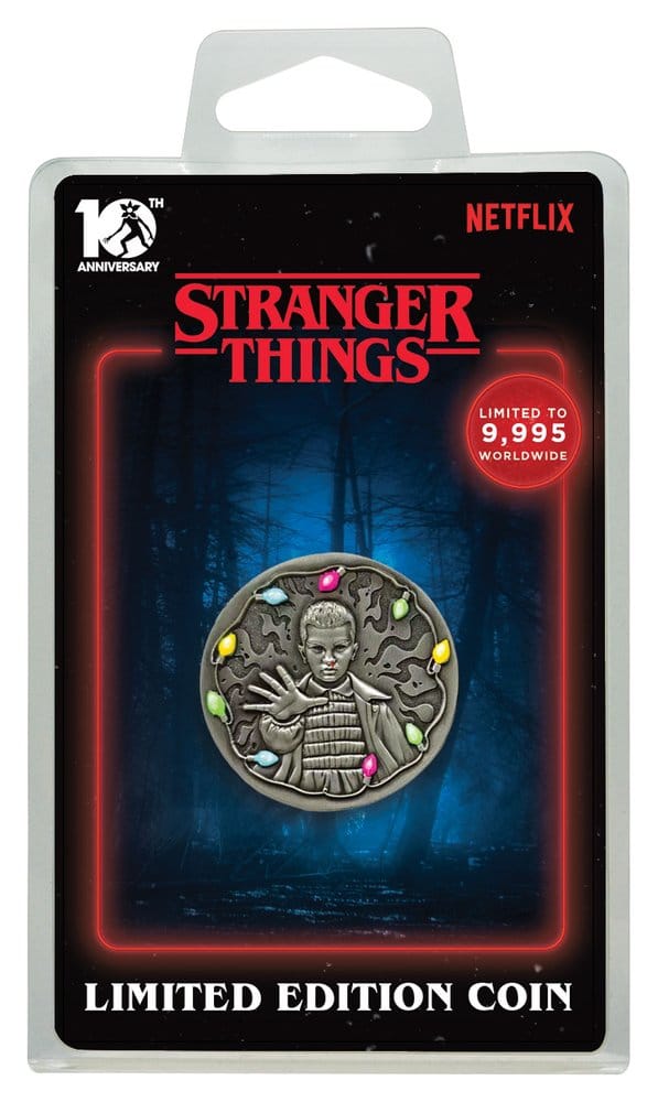 Stranger Things Collectable Coin 10th Anniversary Eleven Limited Edition