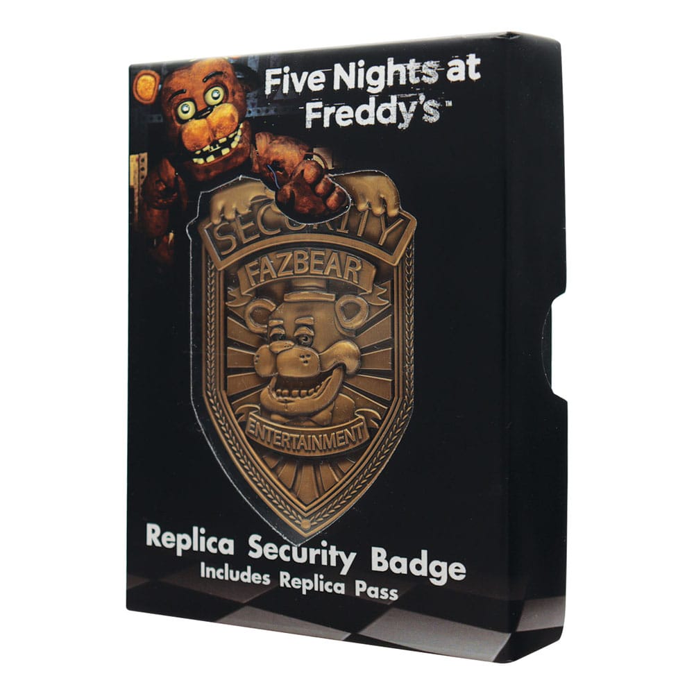 Five Nights at Freddy´s Security Badge Replica