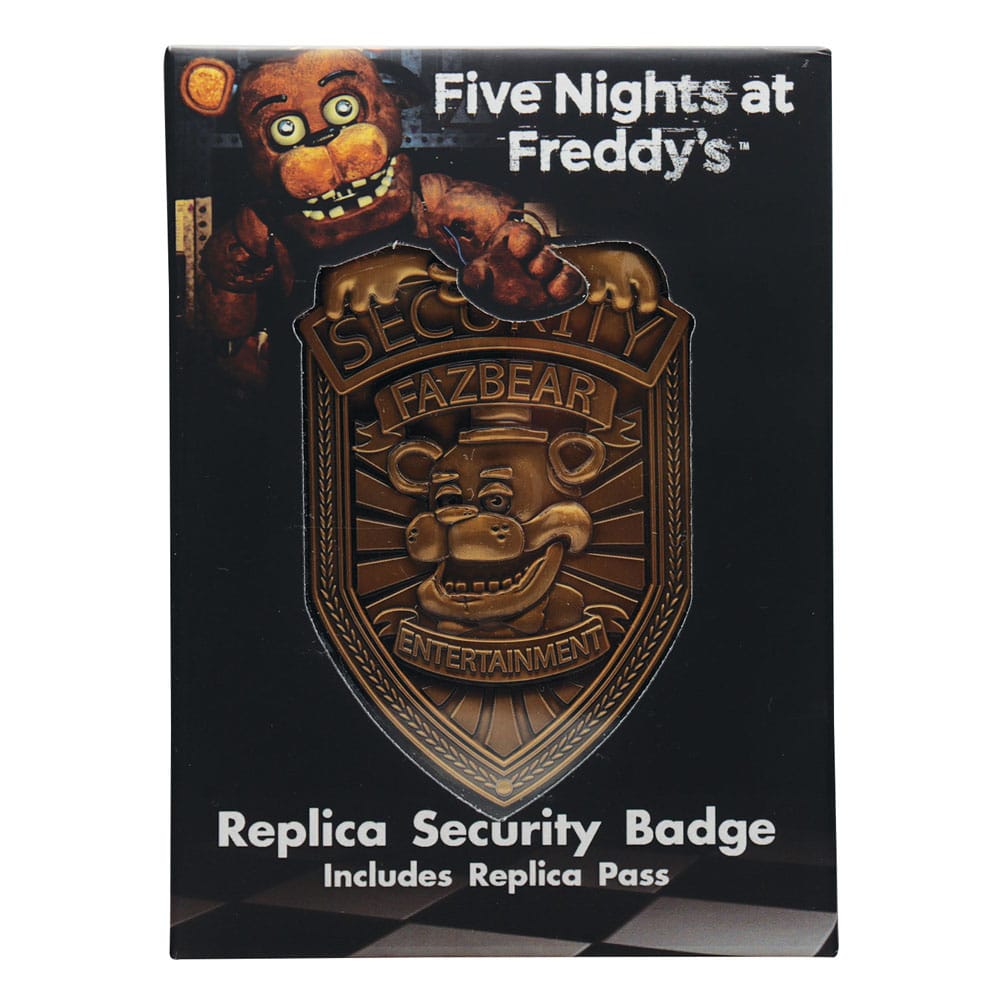 Five Nights at Freddy´s Security Badge Replica