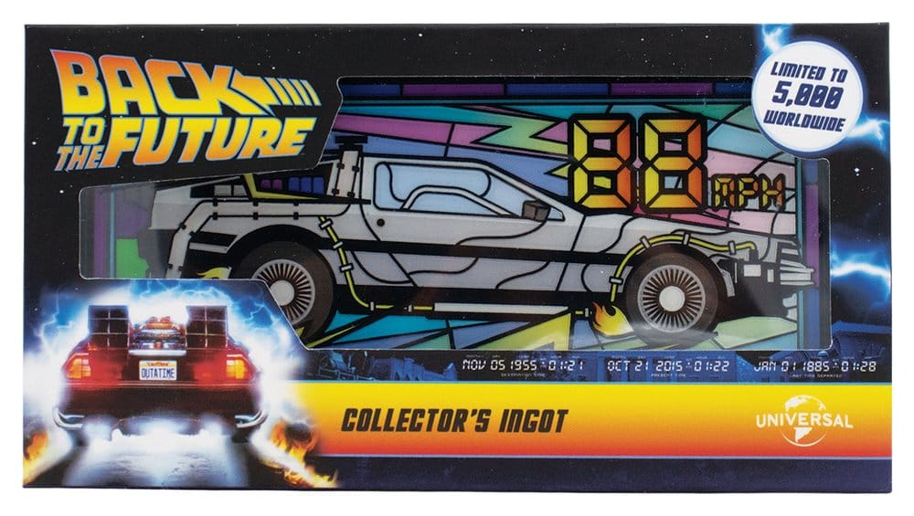 Back to the Future Ingot Stained Glass-Style Limited Edition