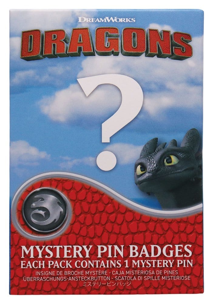 How to Train Your Dragon Mystery Pin Badges Blind Box Display (12)