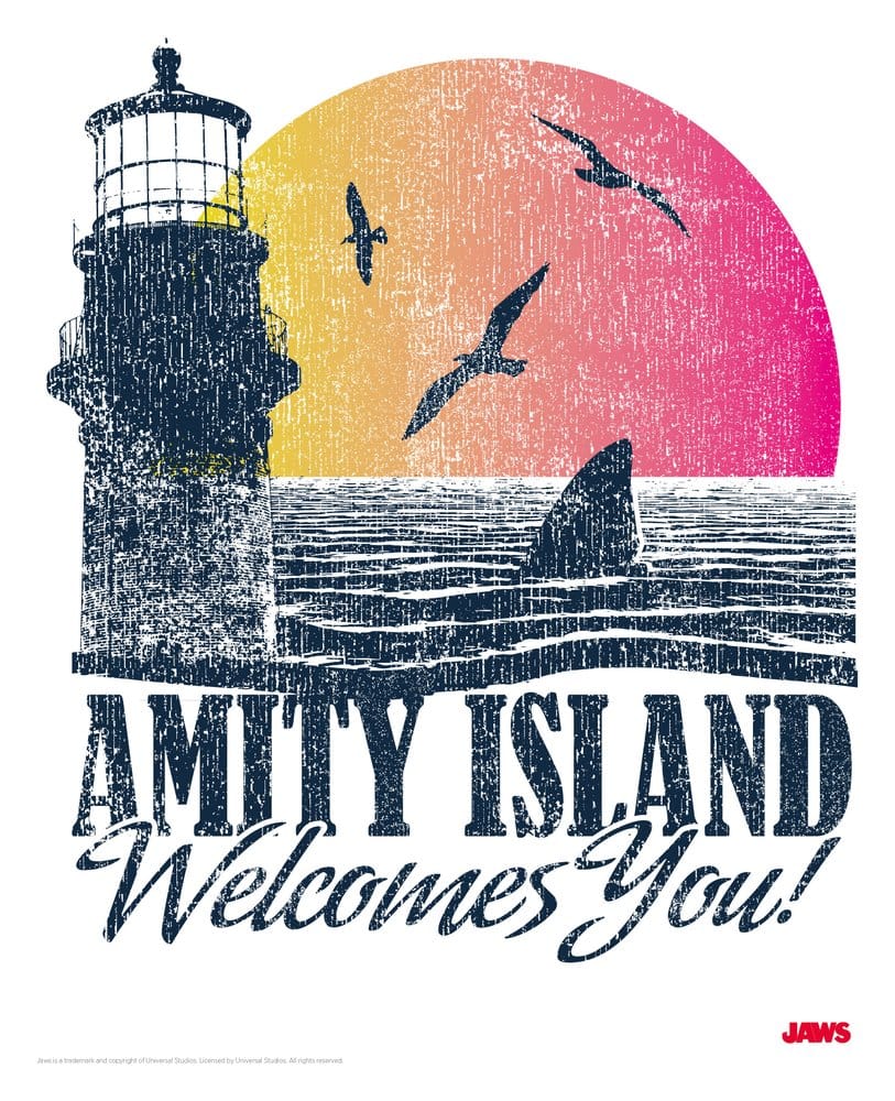 Jaws Art Print Ver. A Limited Edition 28 x 41 cm