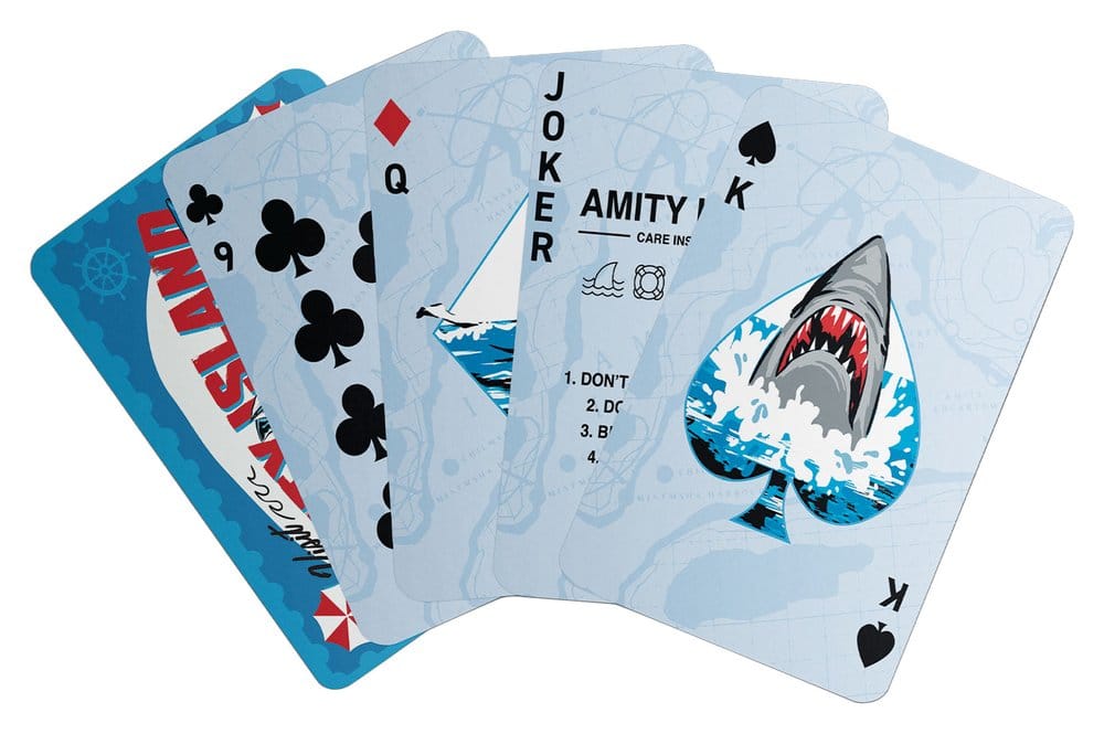 Jaws Playing Cards Display (12 Packs)