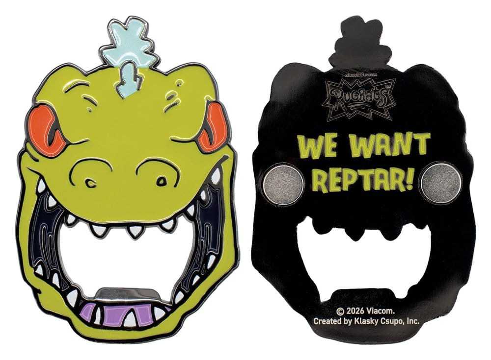 Rugrats Bottle Opener 35th Anniversary Reptar