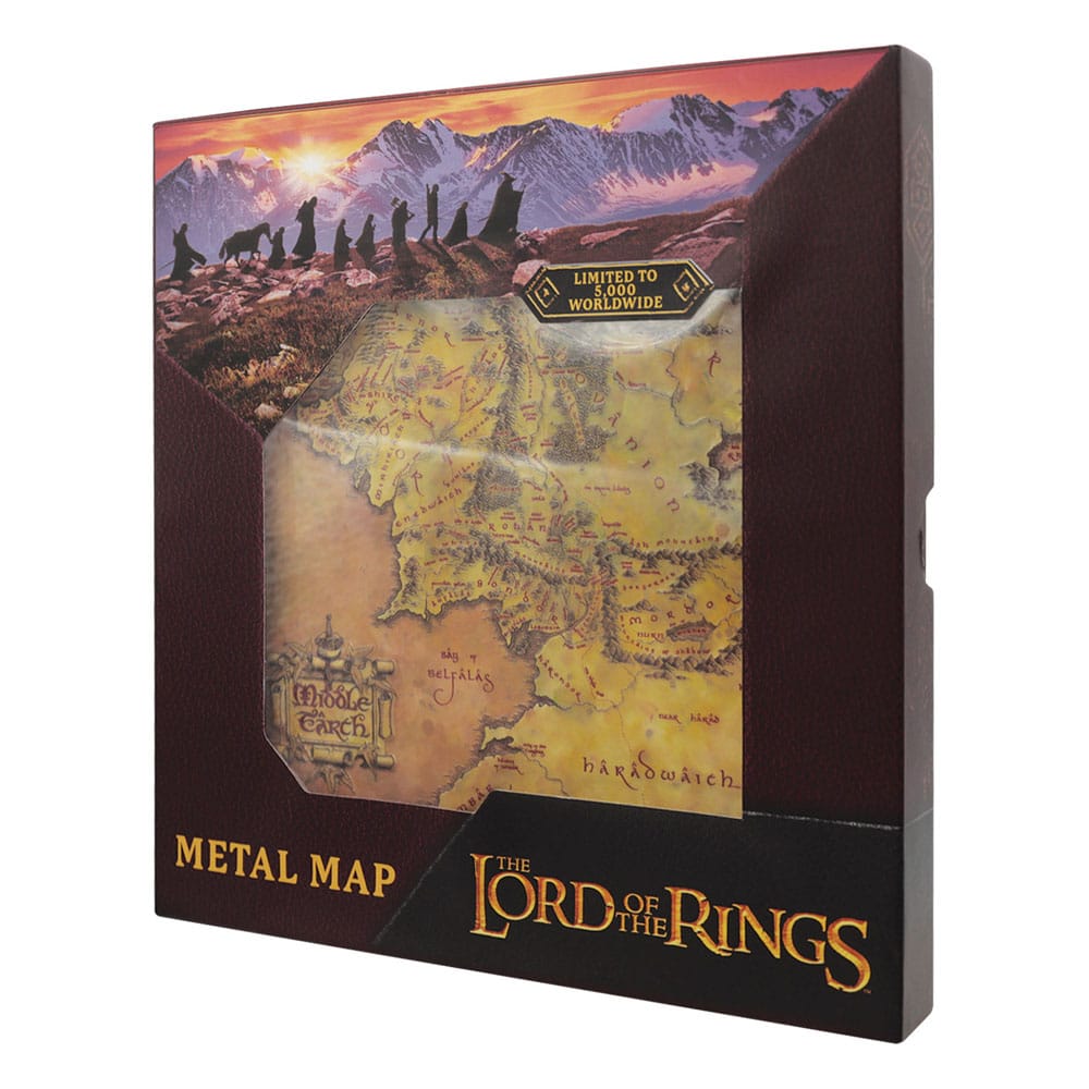 Lord of the Rings Map Limited Edition Replica