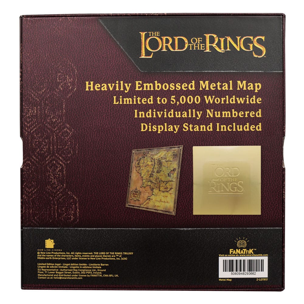Lord of the Rings Map Limited Edition Replica