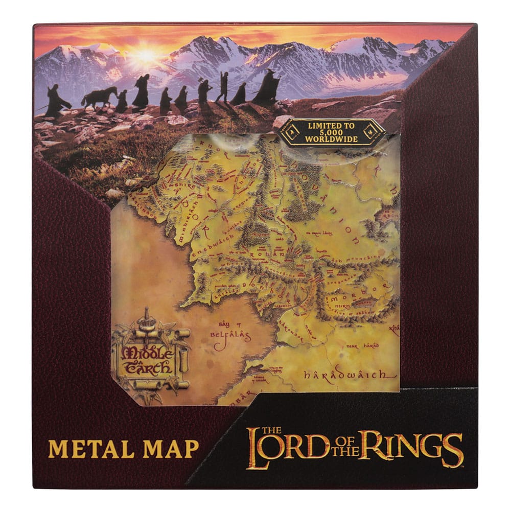 Lord of the Rings Map Limited Edition Replica
