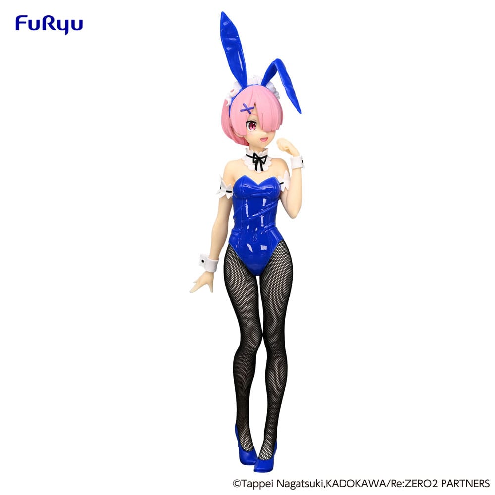 Re:Zero BiCute Bunnies Ram Blue Color Ver. 30cm PVC Statue