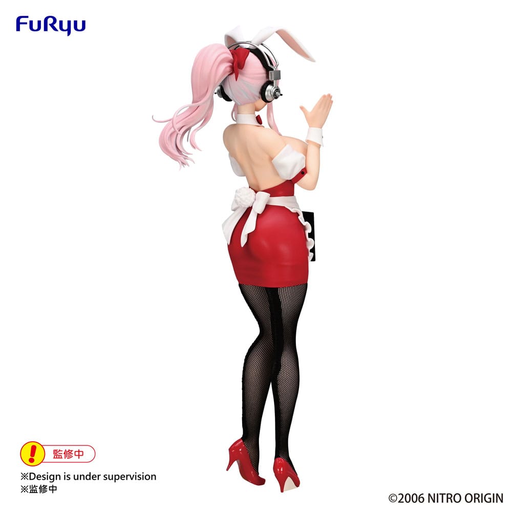 Super Sonico Super Sonico Waitress Ver. 28cm BiCute Bunnies PVC Statue