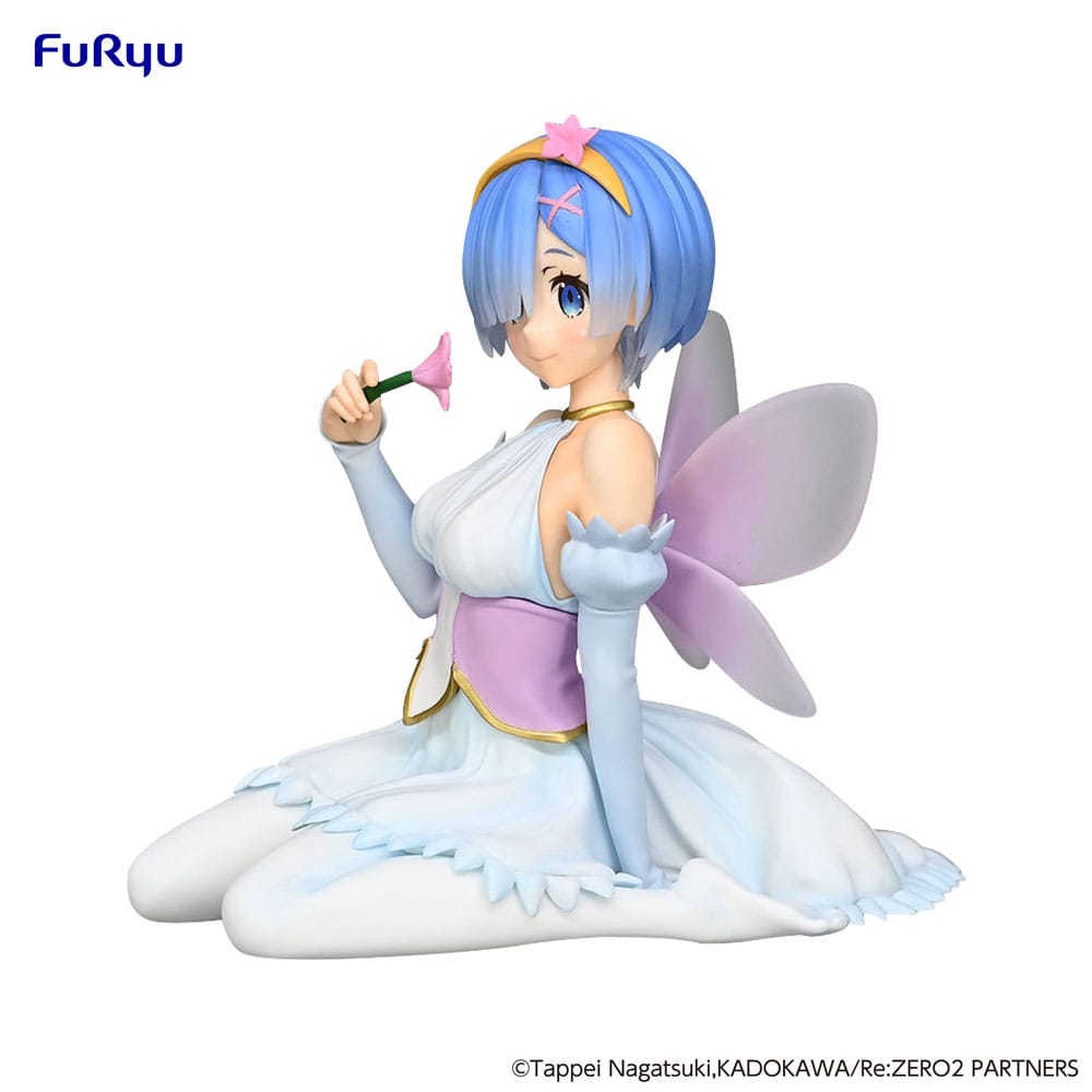 Re:Zero Starting Life in Another Rem Flower Fairy 9cm World Noodle Stopper PVC Statue