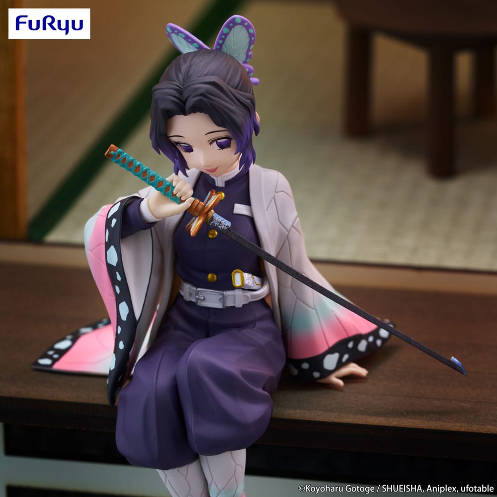 Demon Slayer Kocho Shinobu 11 cm Noodle Stopper PVC Statue