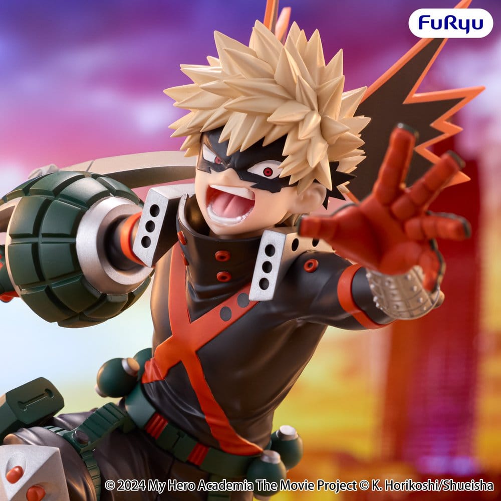 My Hero Academia: You're Next Muchute PVC Figure Katsuki Bakugo 25 cm