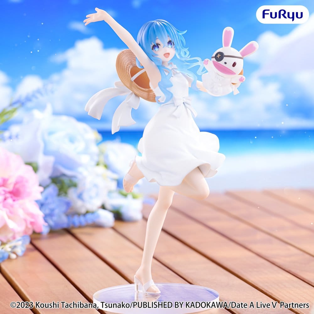 Date A Live V Summer Dress PVC Figure Yoshino 21 cm