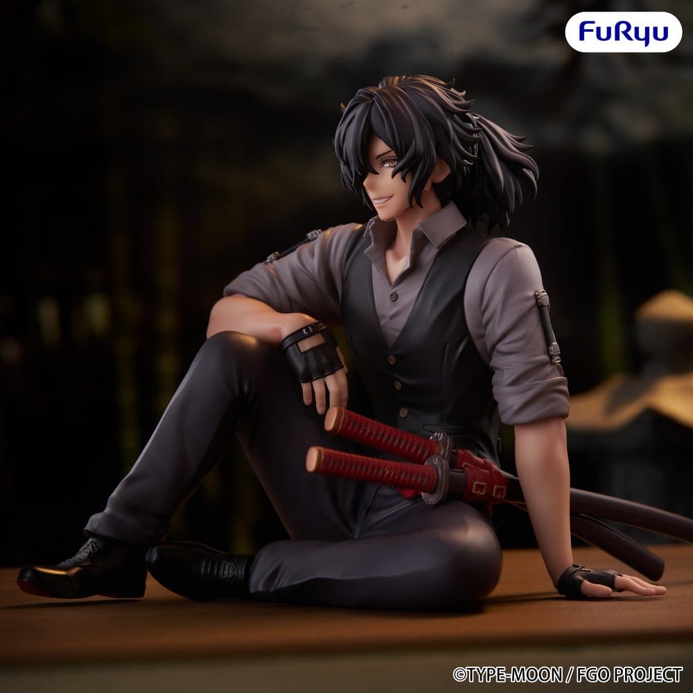Fate/Grand Order Noodle Stopper PVC Figure Assassin Izou Okada Awesome Dapper Suit 9 cm
