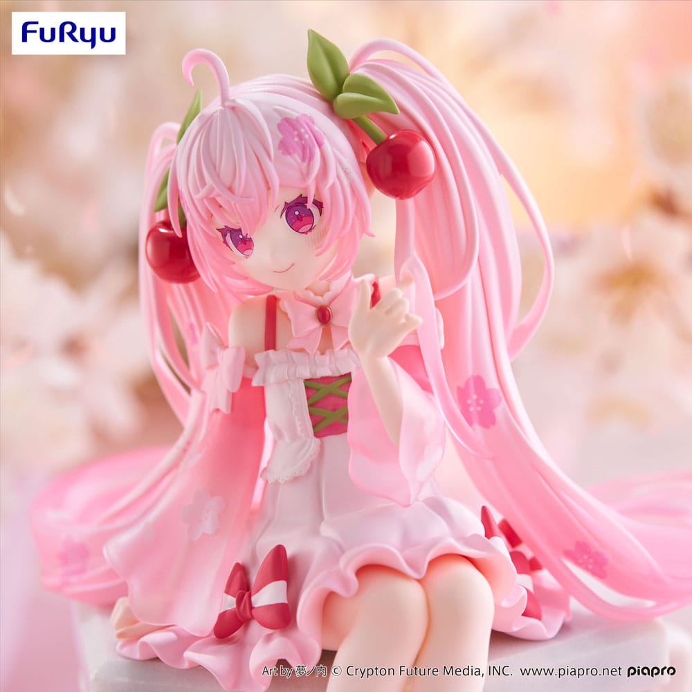 Hatsune Miku Noodle Stopper Sakura Miku 2025 14 cm PVC Statue