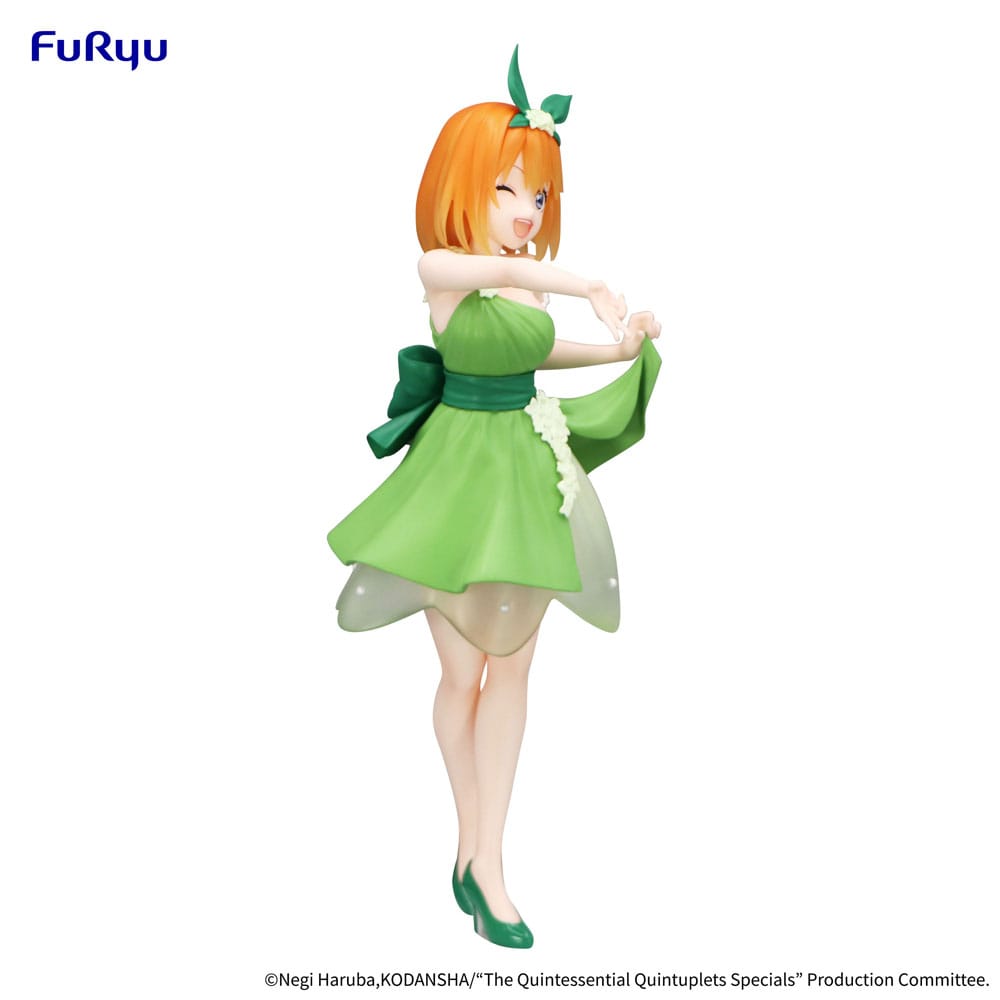 The Quintessential Quintuplets Trio-Try-iT Nakano Yotsuba Pastel Dress Ver. 22 cm PVC Statue
