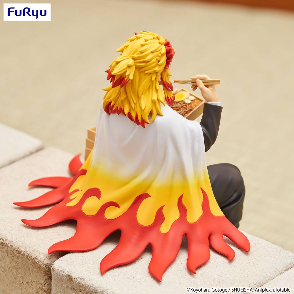 Demon Slayer: Kimetsu no Yaiba Noodle Stopper PVC Statue Rengoku Kyojuro 14 cm