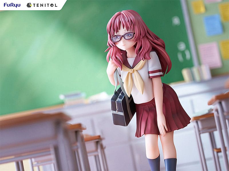 The Girl I Like Forgot Her Glasses Ai Mie 19cm Tenitol PVC Statue