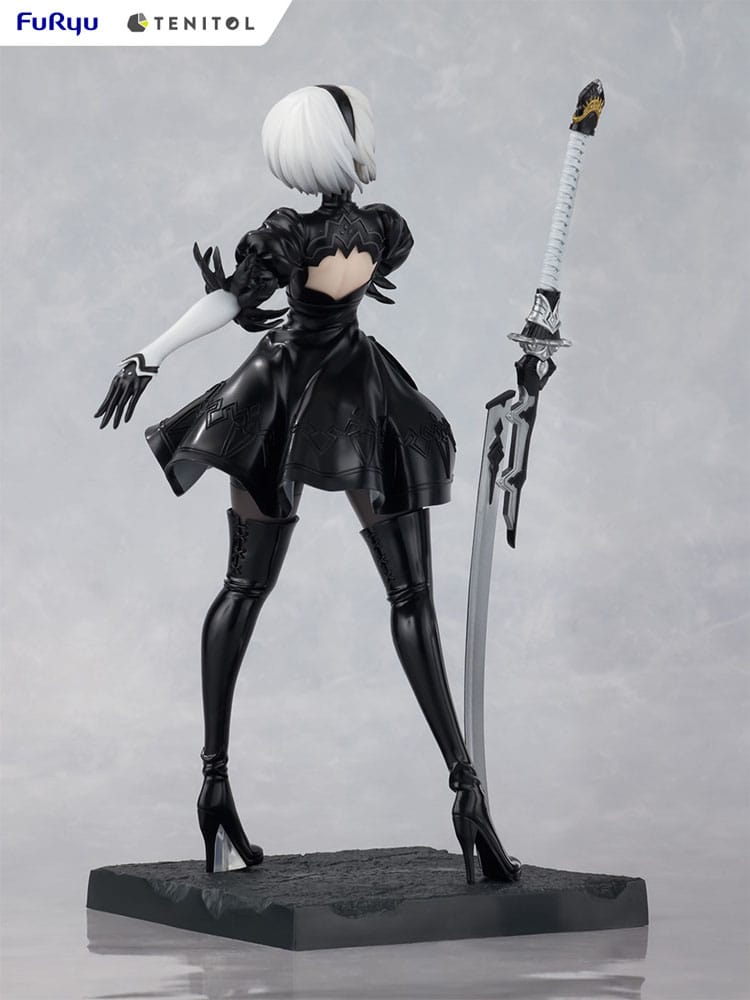 NieR Automata 2B Ver1.1a Tenitol PVC Statue 22cm