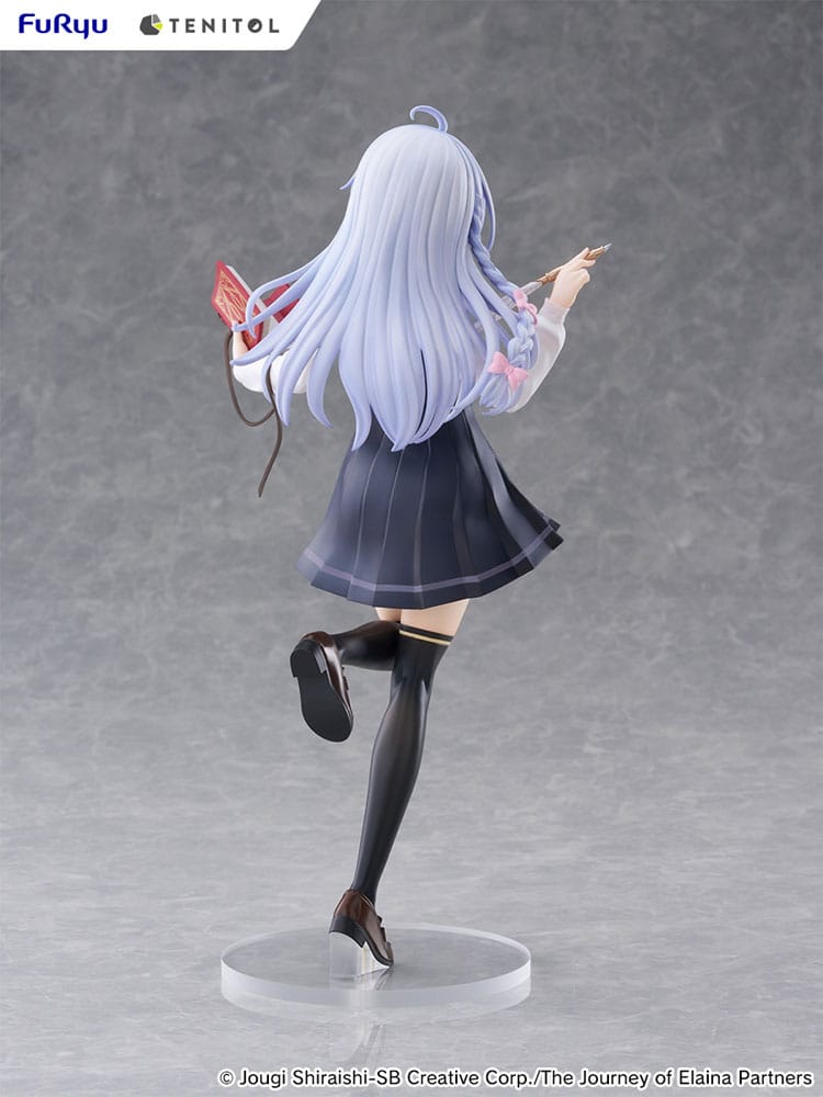 Wandering Witch The Journey of Elaina Tenitol Tall Elaina School Uniform Ver. 29 cm PVC Statue