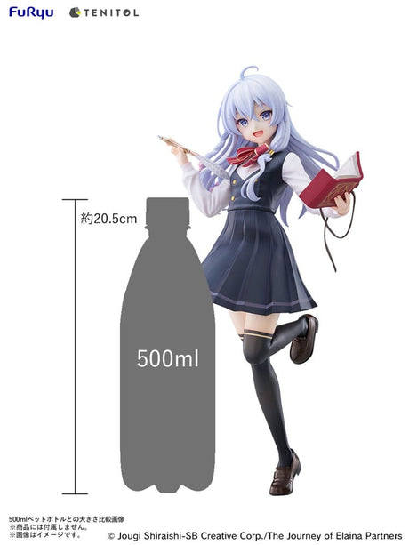 Wandering Witch The Journey of Elaina Tenitol Tall Elaina School Uniform Ver. 29 cm PVC Statue