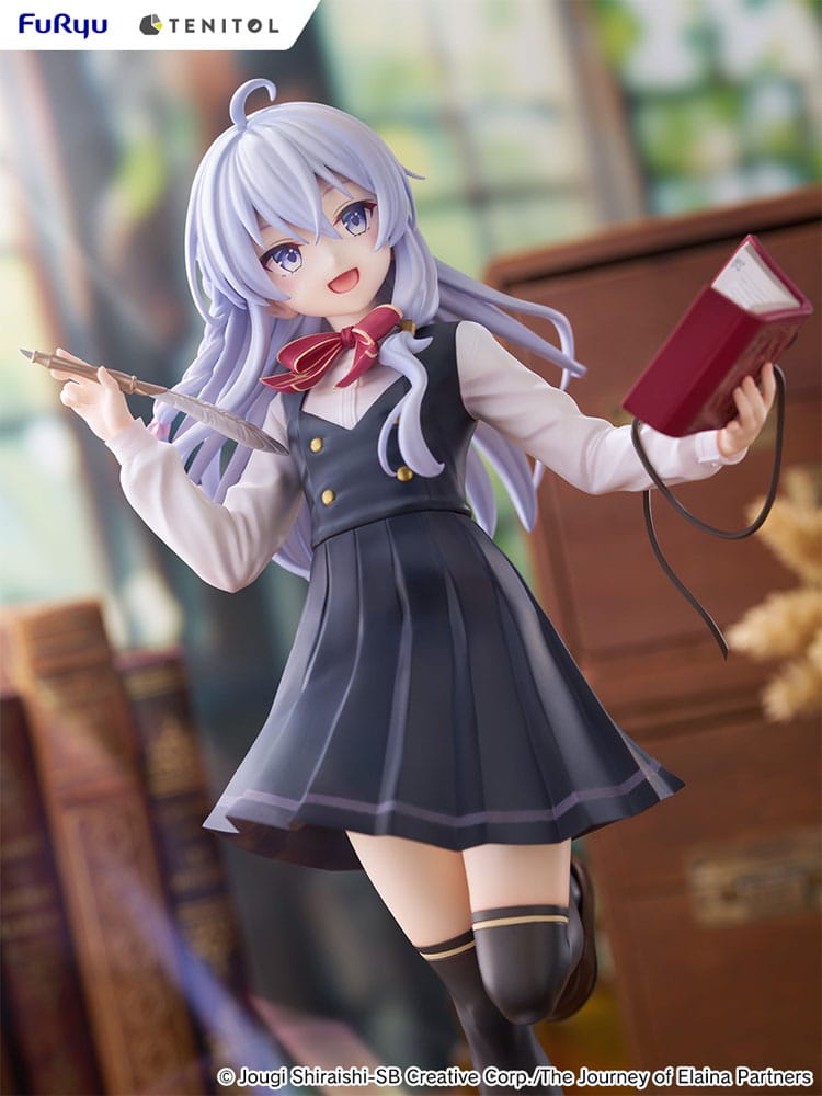 Wandering Witch The Journey of Elaina Tenitol Tall Elaina School Uniform Ver. 29 cm PVC Statue