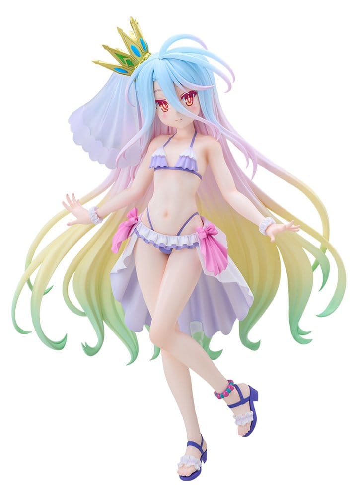 No Game No Life Tenitol Tall PVC Figure Shiro swimwear dress Ver. 29 cm