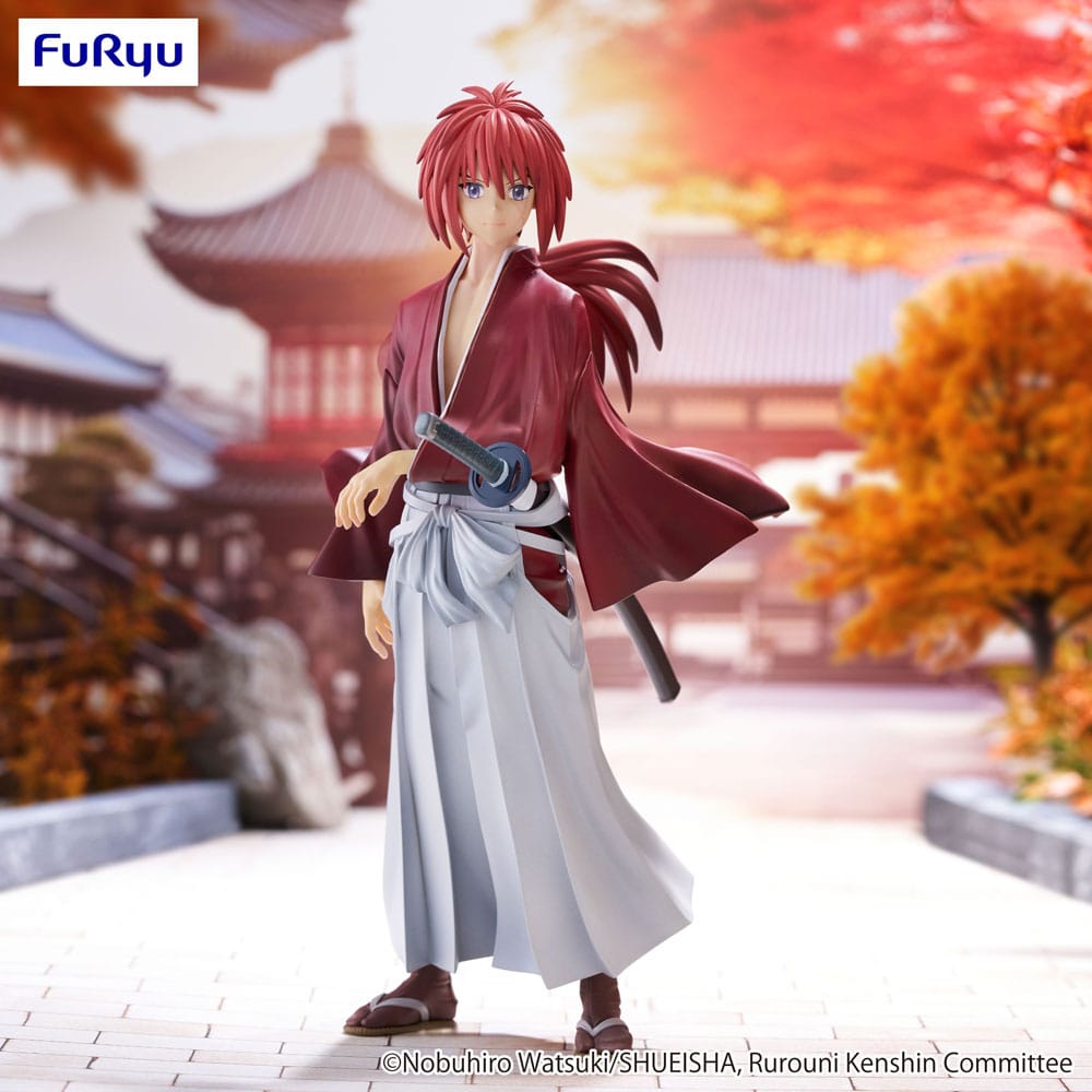 Rurouni Kenshin Meiji Kenkaku Romantan Trio-Try-iT Kenshin Himura 19 cm PVC Statue