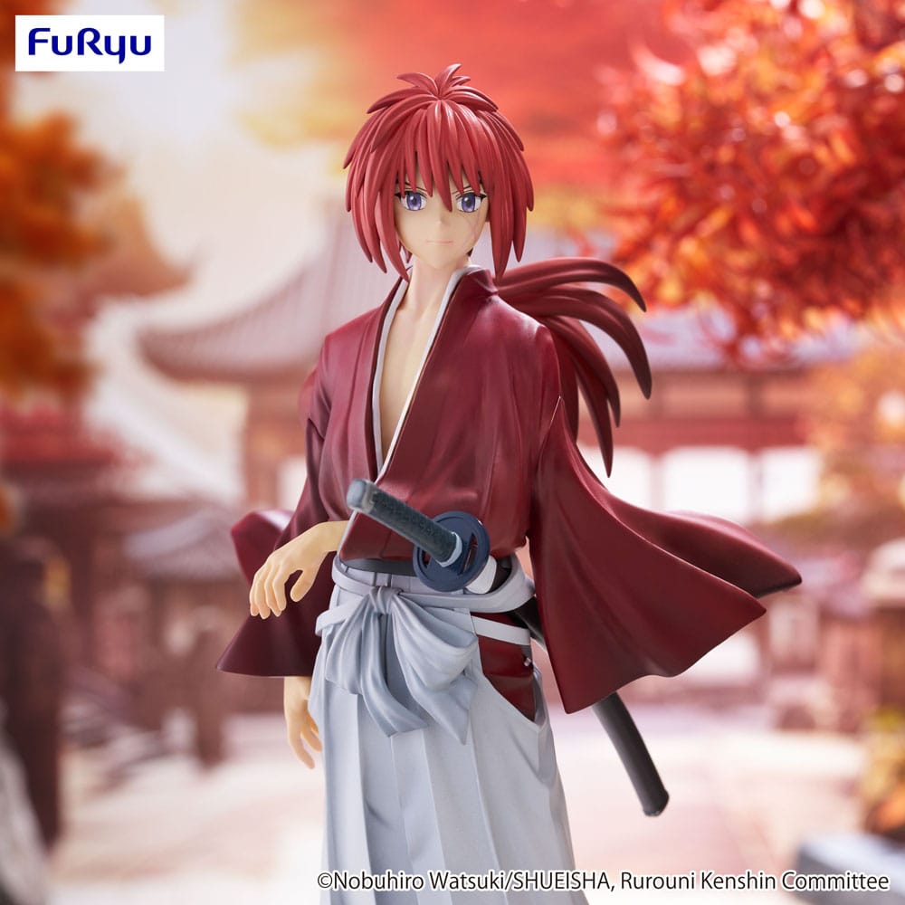 Rurouni Kenshin Meiji Kenkaku Romantan Trio-Try-iT Kenshin Himura 19 cm PVC Statue