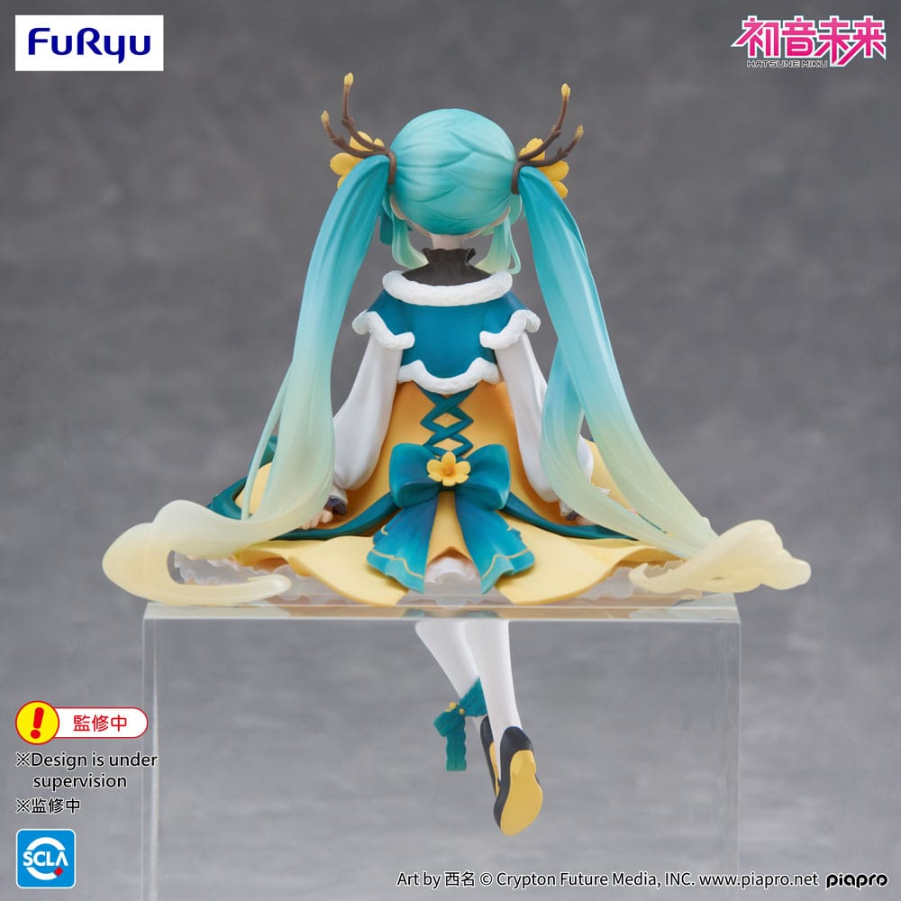 Hatsune Miku Noodle Stopper 2025 Chinese New Year Ver. 14 cm PVC Statue
