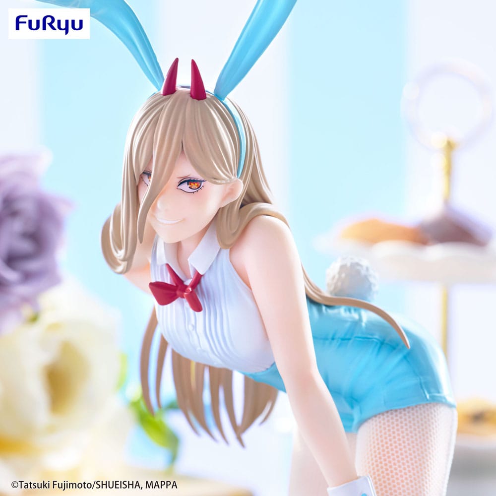 Chainsaw Man BiCute Bunnies Power Light Blue Color Ver. 30 cm PVC Statue