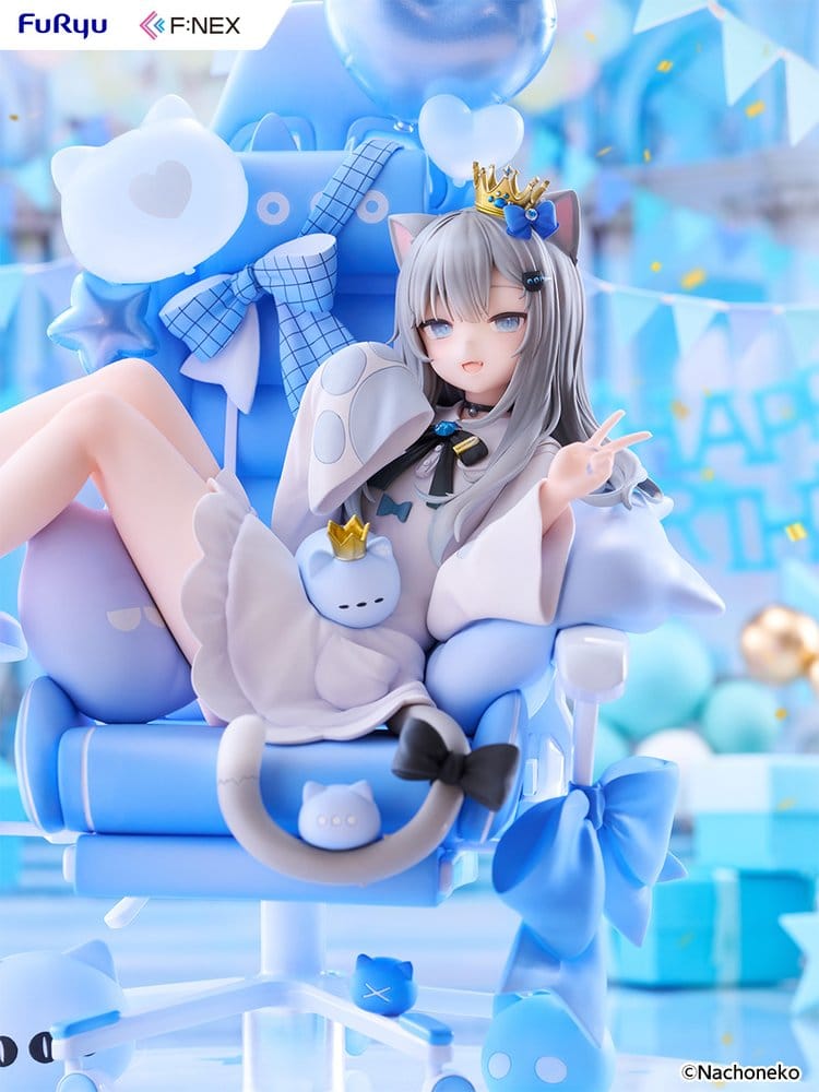 Virtual YouTuber F:NEX PVC Figure 1/7 Nachoneko Birthday Ver. 24 cm